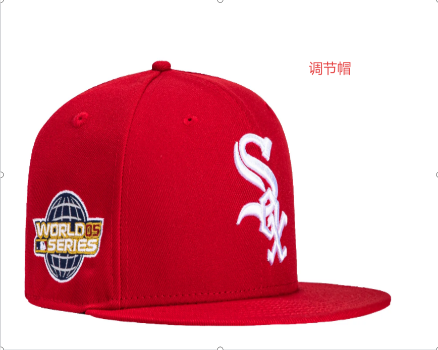 2025 MLB  Chicago White Sox red hat YS->mlb hats->Sports Caps